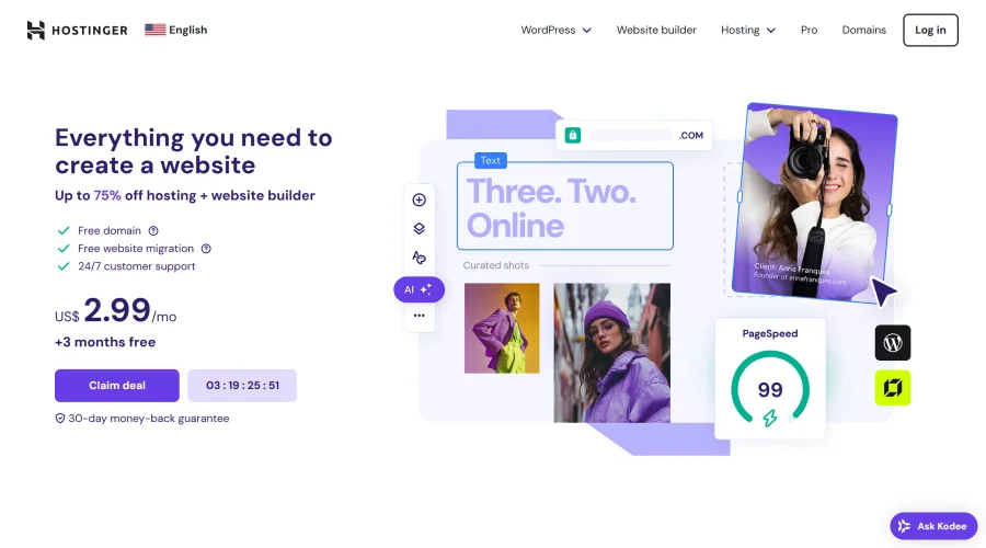 Hostinger Website Builder