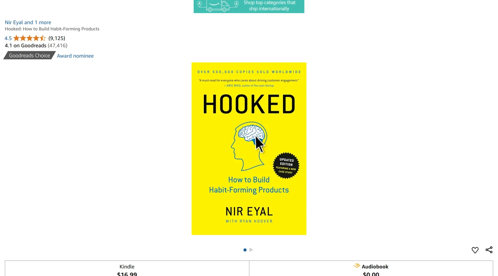 Hooked: How to Build Habit-Forming Products screenshot