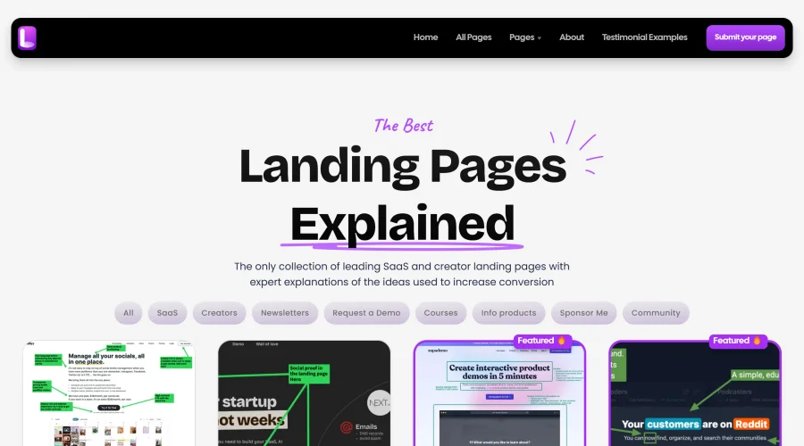 Landing Pages Explained