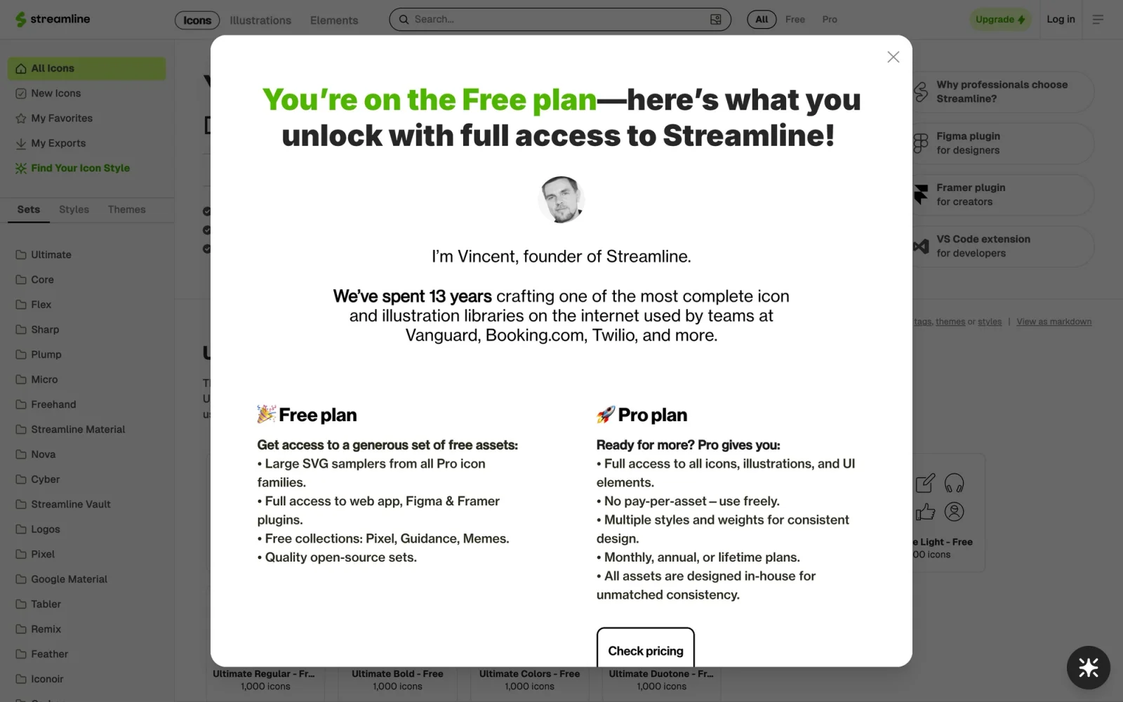Streamline screenshot