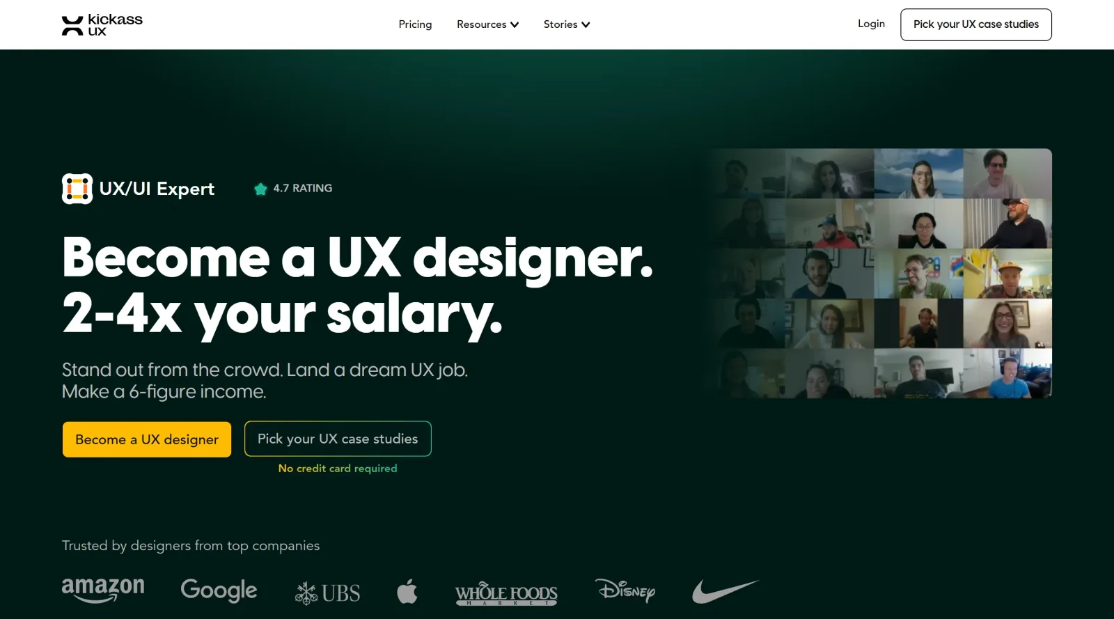 Kickass UX screenshot