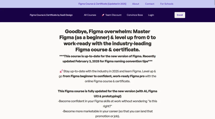 Figma Course & Certificate