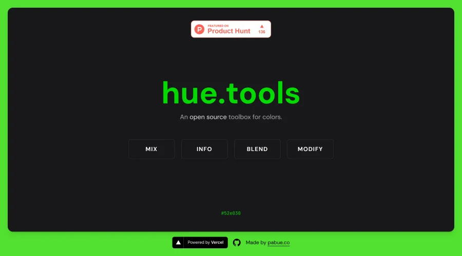 Hue.tools