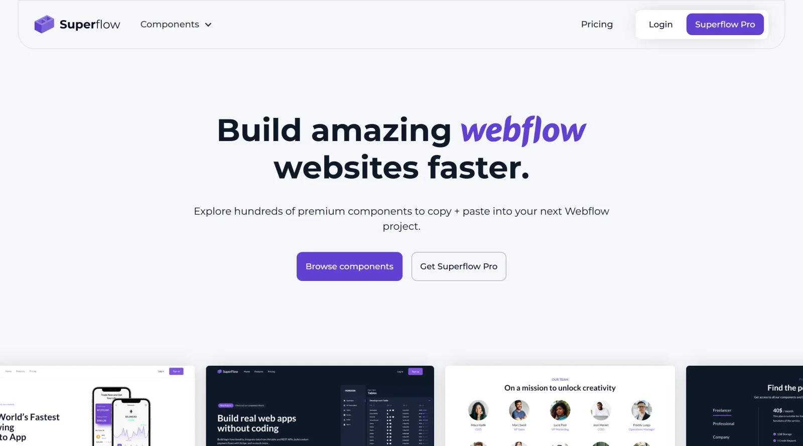 Superflow screenshot