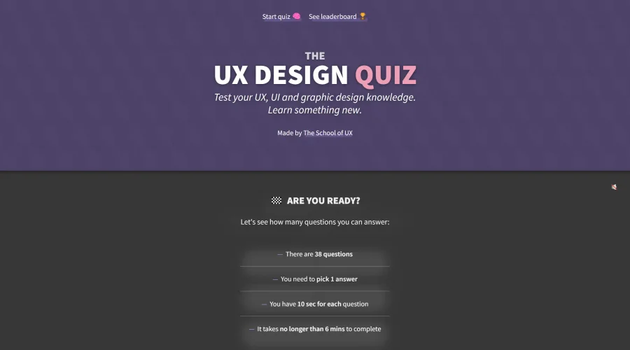 The Design Quiz