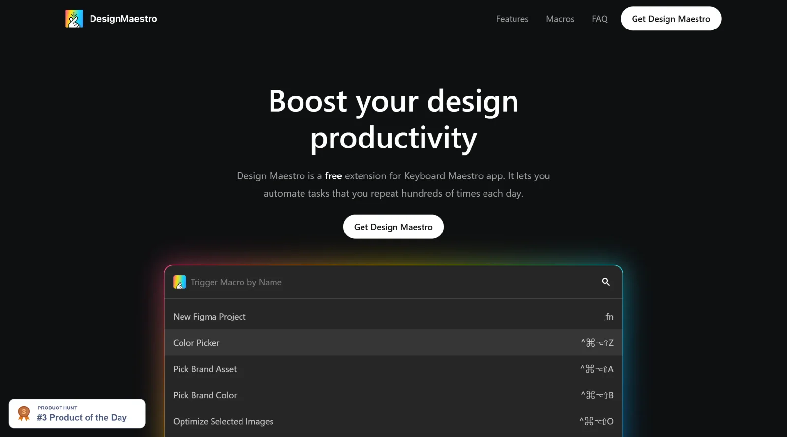 Design Maestro screenshot