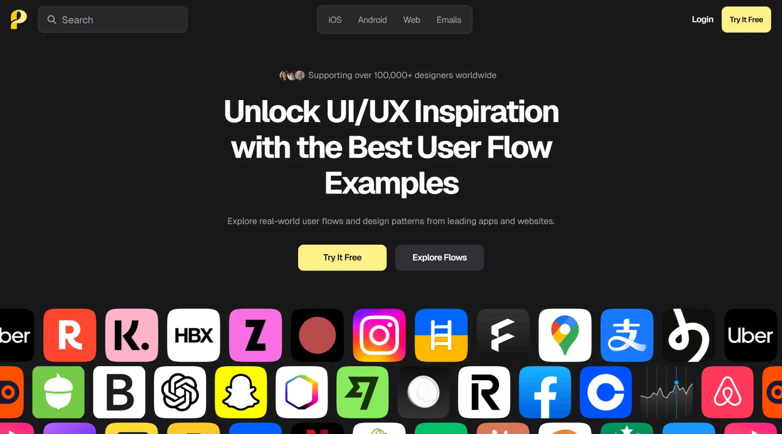 Page Flows screenshot