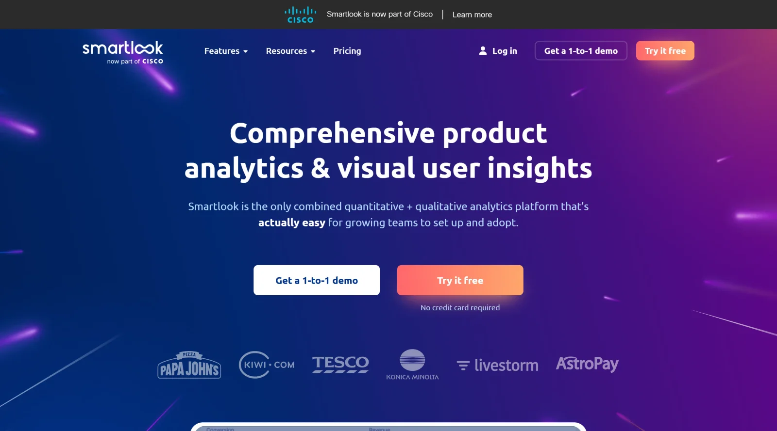 Smartlook screenshot