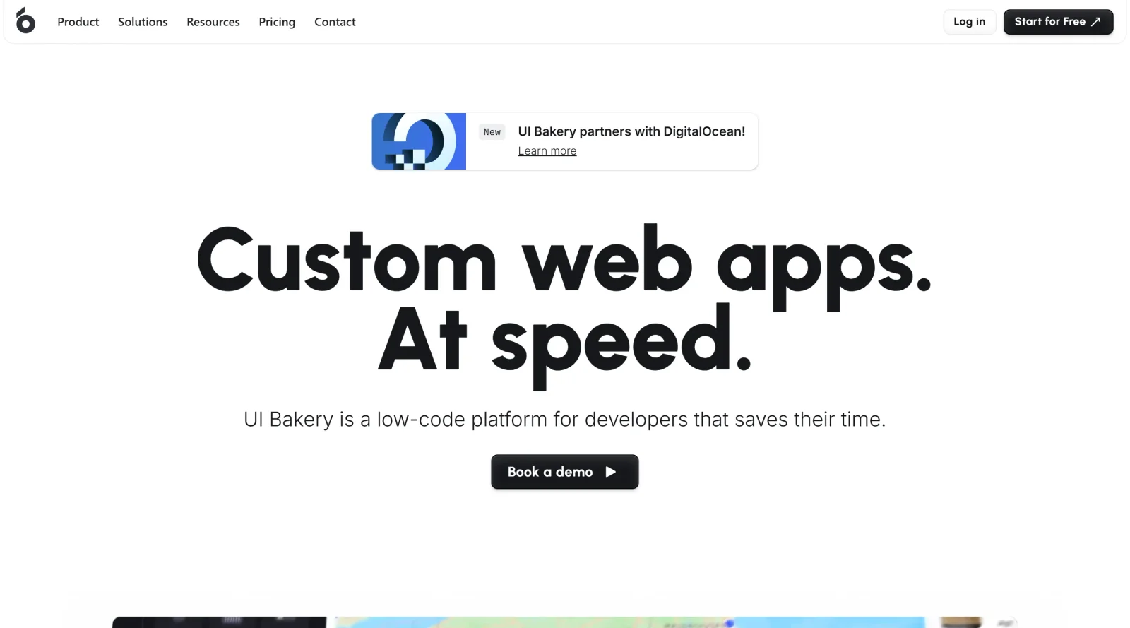UI Bakery screenshot