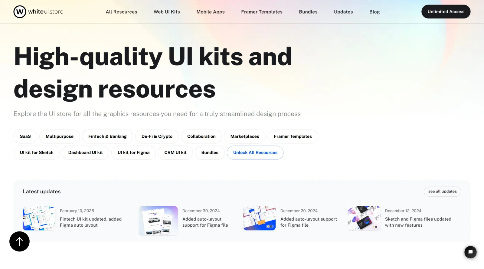 WhiteUI.Store screenshot