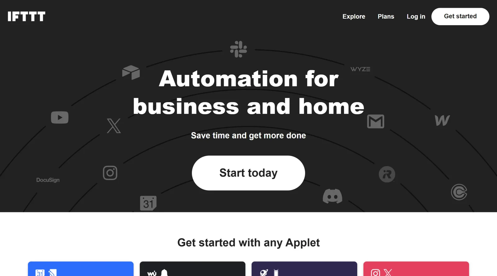 IFTTT screenshot