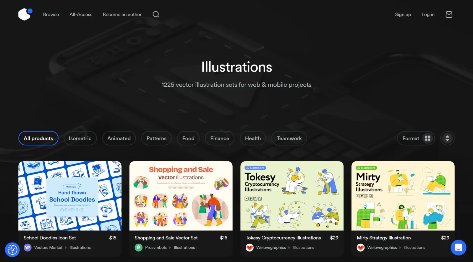UI8 - Illustrations screenshot