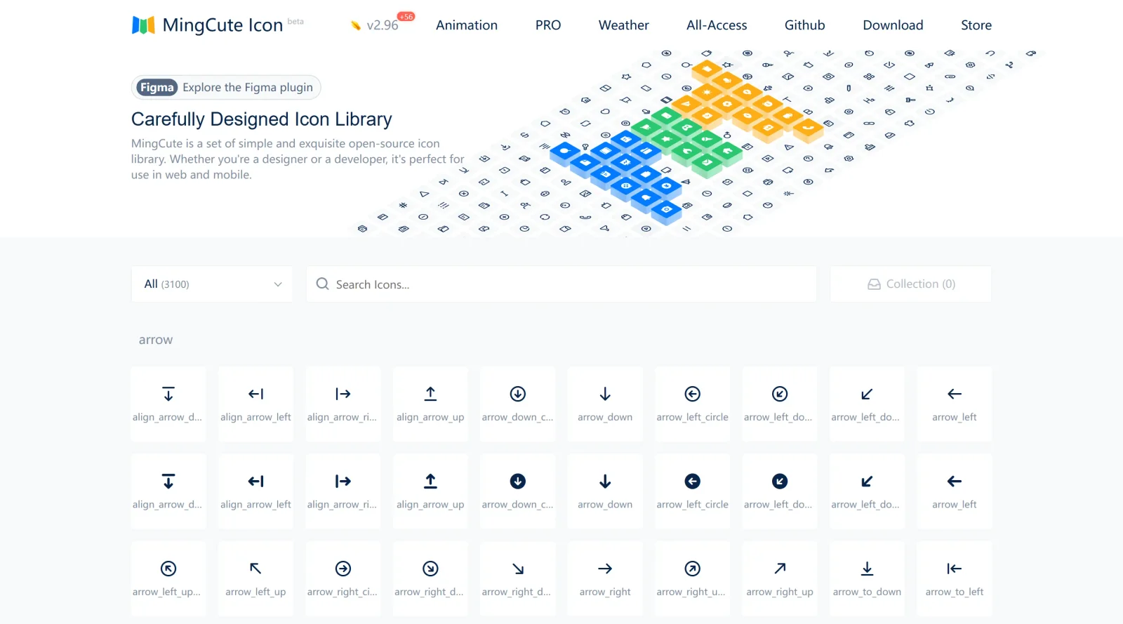 MingCute Icons screenshot