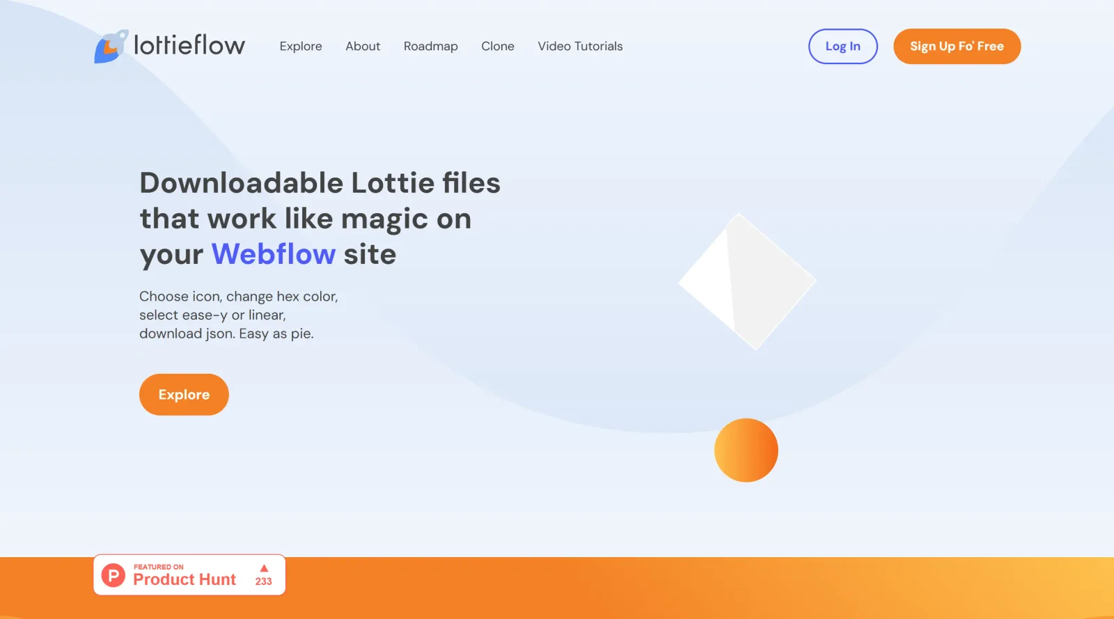 Lottieflow screenshot