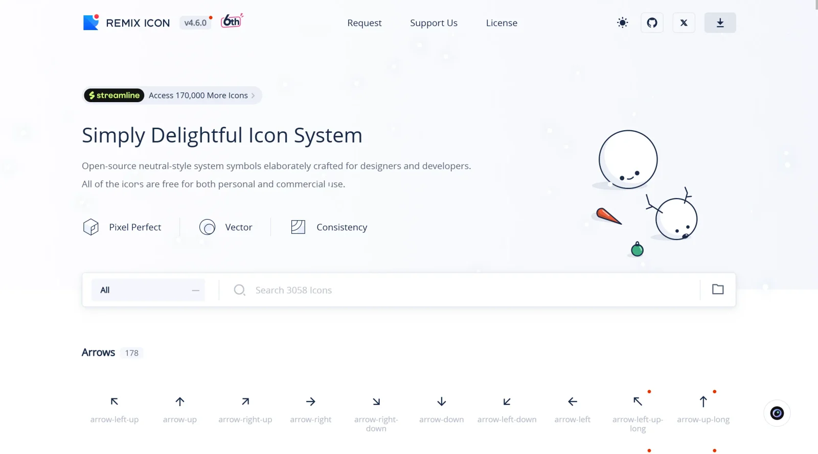 Remix Icon screenshot