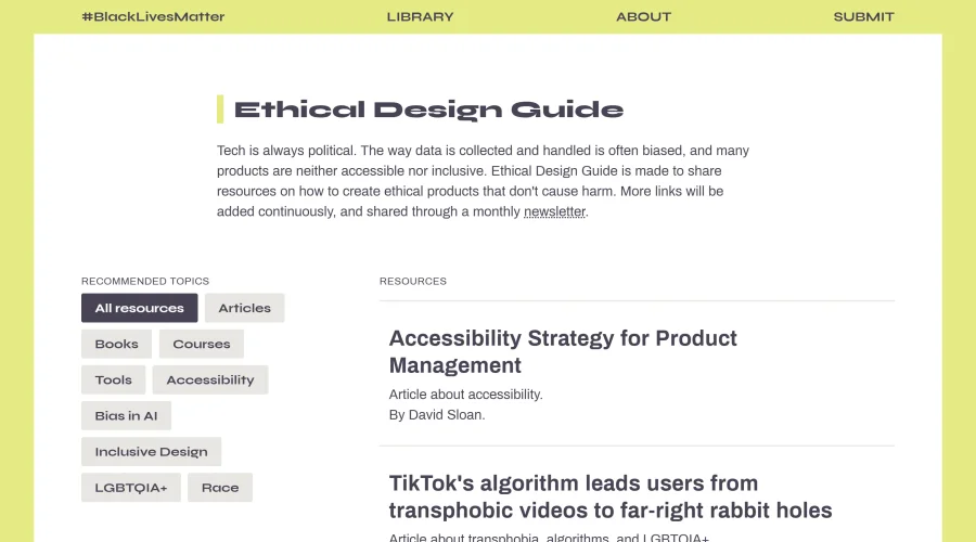 Ethical Design Guide