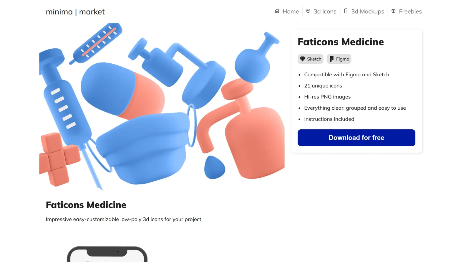 Faticons Medicine screenshot