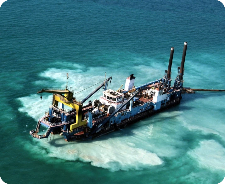 NMDC dredging vessel