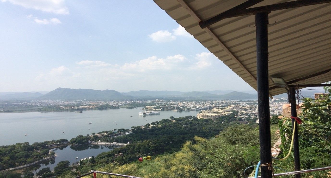 View from KarniMata Temple