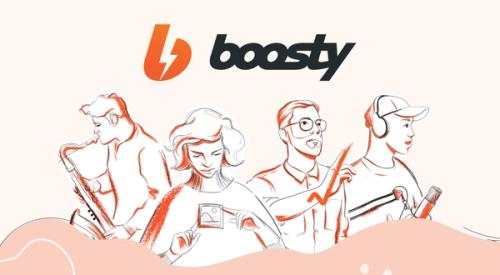 Screenshot of Boosty.to