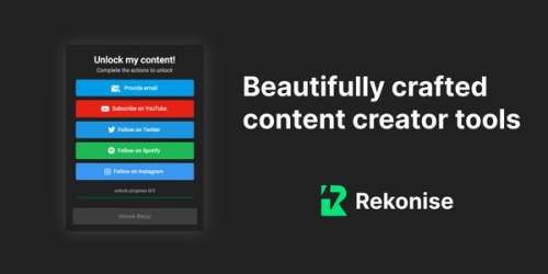 Screenshot of Rekonise