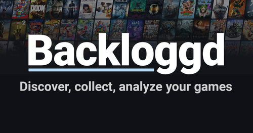 Screenshot of Backloggd