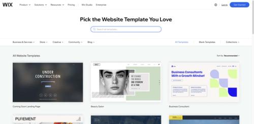 image of Website Templates | 800+ Free Website Templates | Wix.com