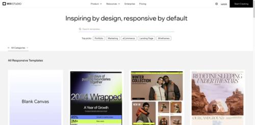 image of All Responsive Templates | Wix Studio