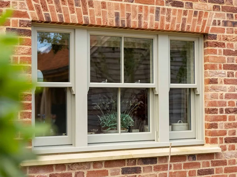 triple sash windows