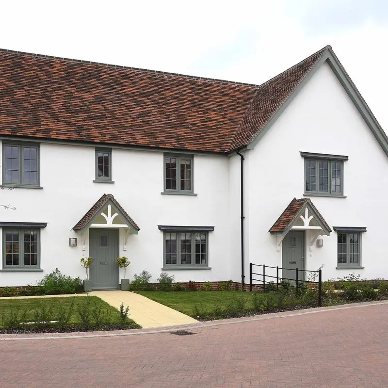 wooden flush casement windows