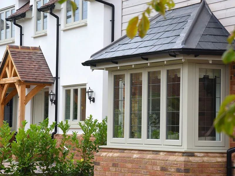 timber flush casement windows