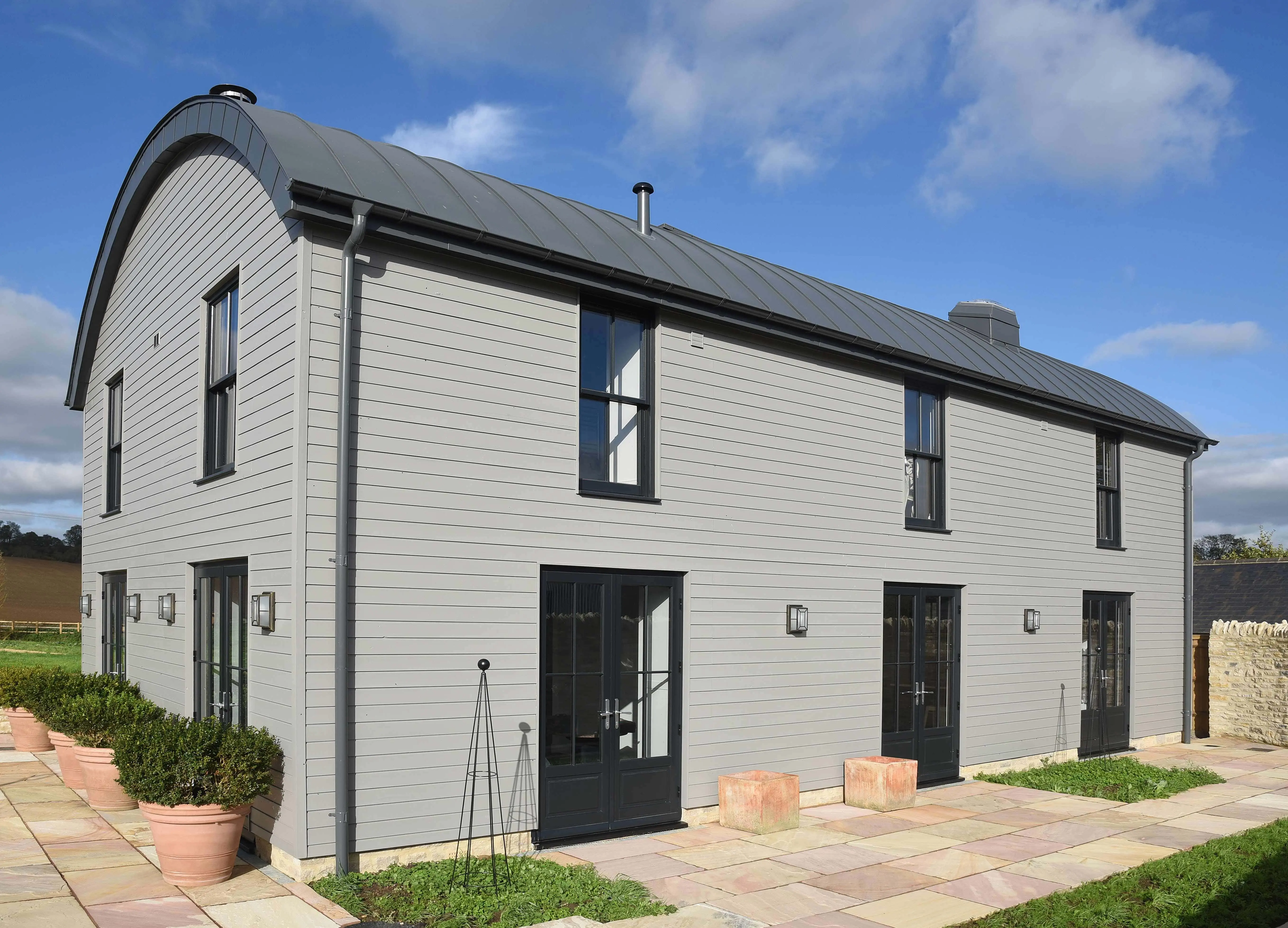 stylish dutch barn conversion