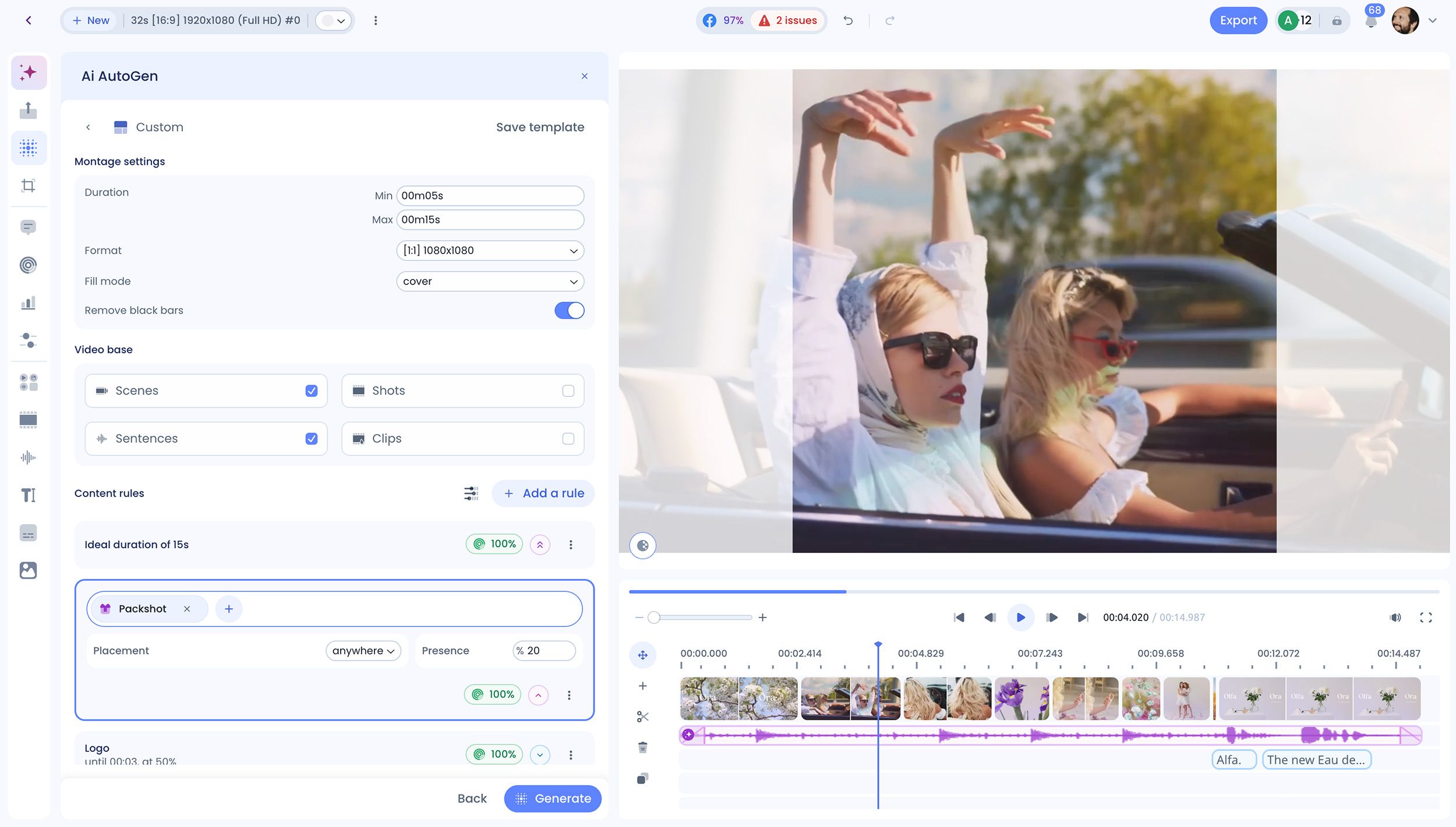 Aive’s multimodal AI automates post-production by generating multiple formatted versions of a video