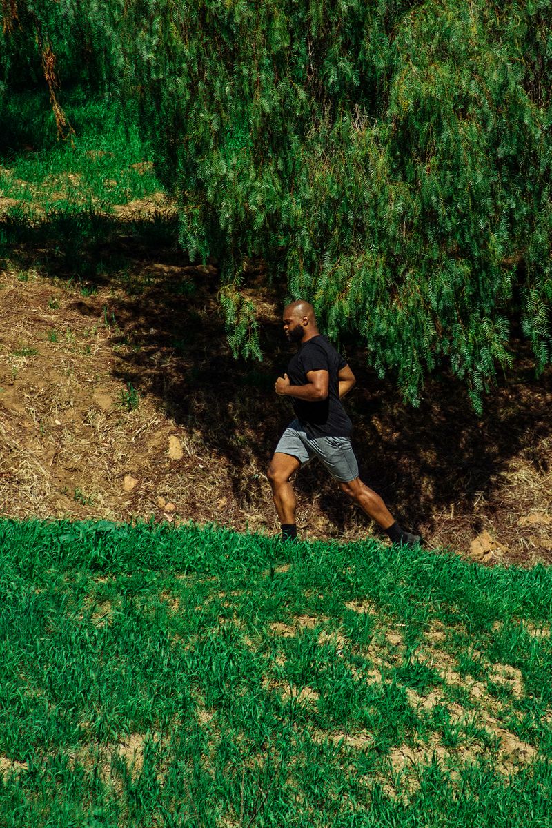 man running