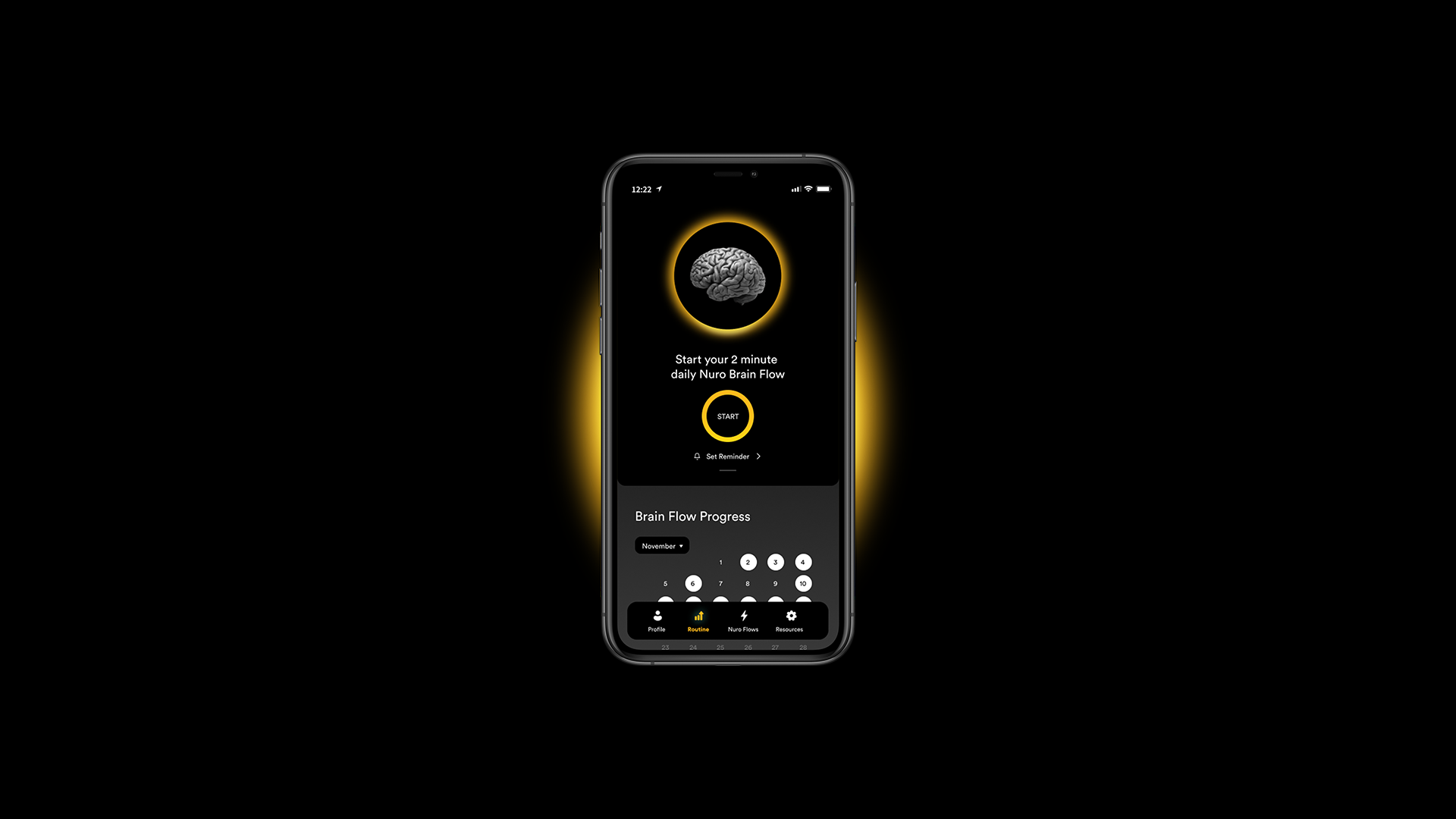 The app