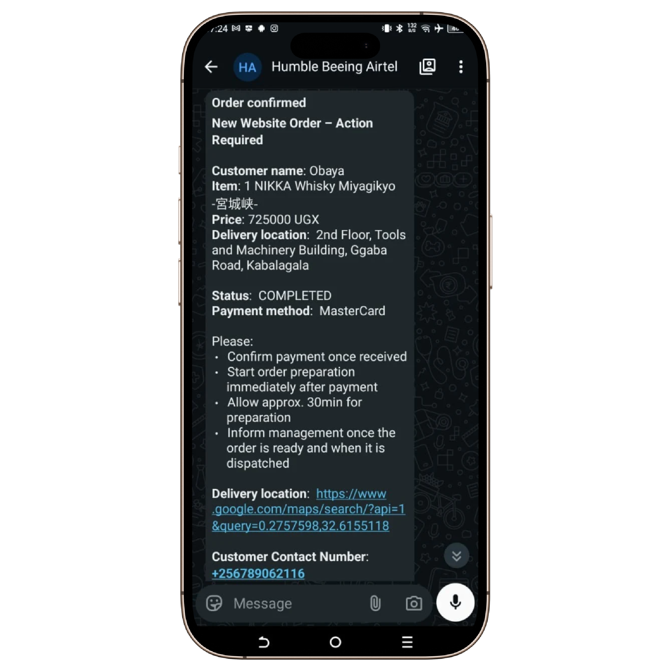 WHATSAPP · MOBILE
