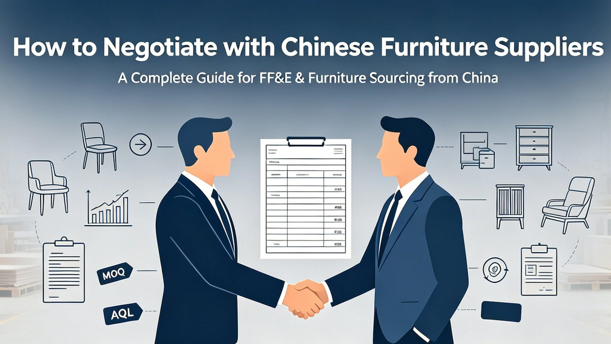 How to Negotiate with Chinese Furniture Suppliers