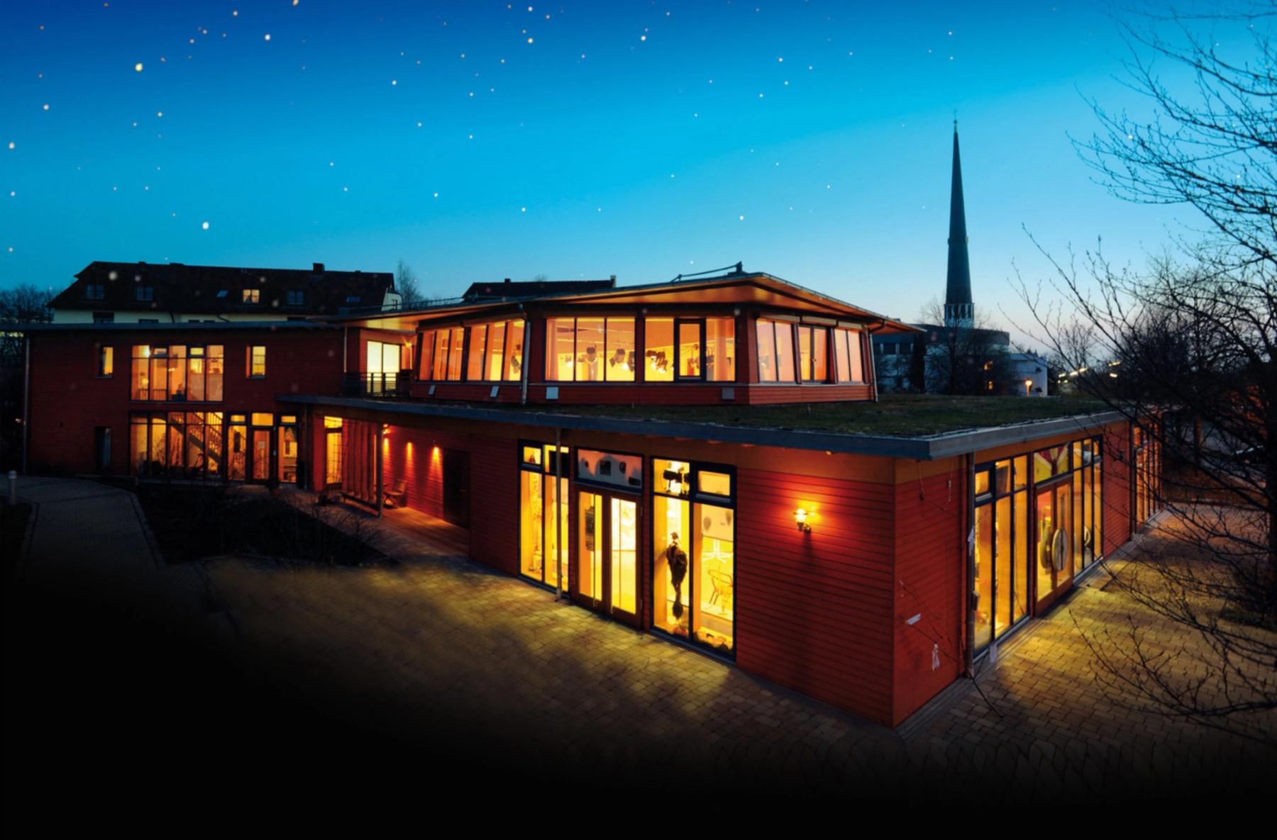 Theaterhaus bei Nacht Theaterhaus bei Nacht