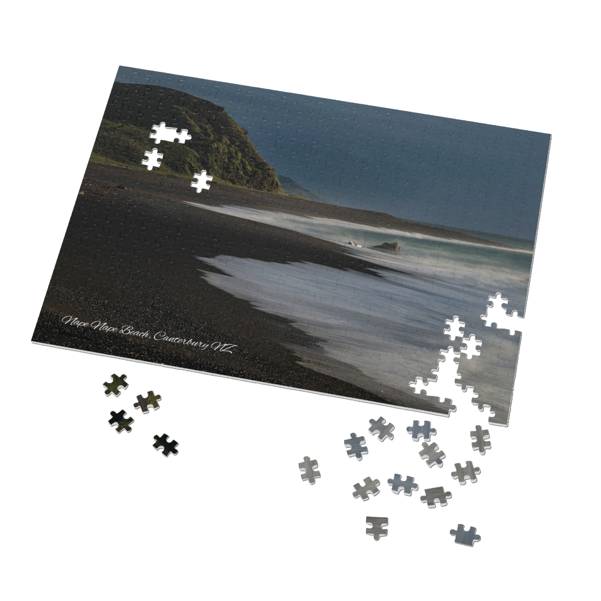 Nape Nape morning - Landscape Jigsaw Puzzle in Tin