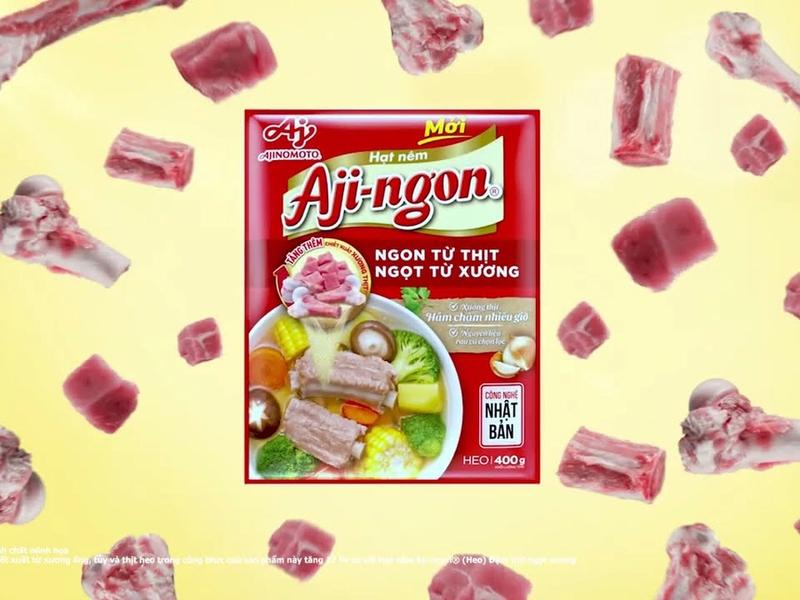 Aji-Ngon: Cải tiến mới — Ngon từ thịt, ngọt từ xương