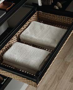 PVC Rattan Basket
