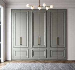 Classical wardrobe finish