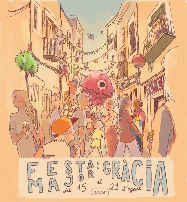 Disseny concurs Festes de Gràcia 2026