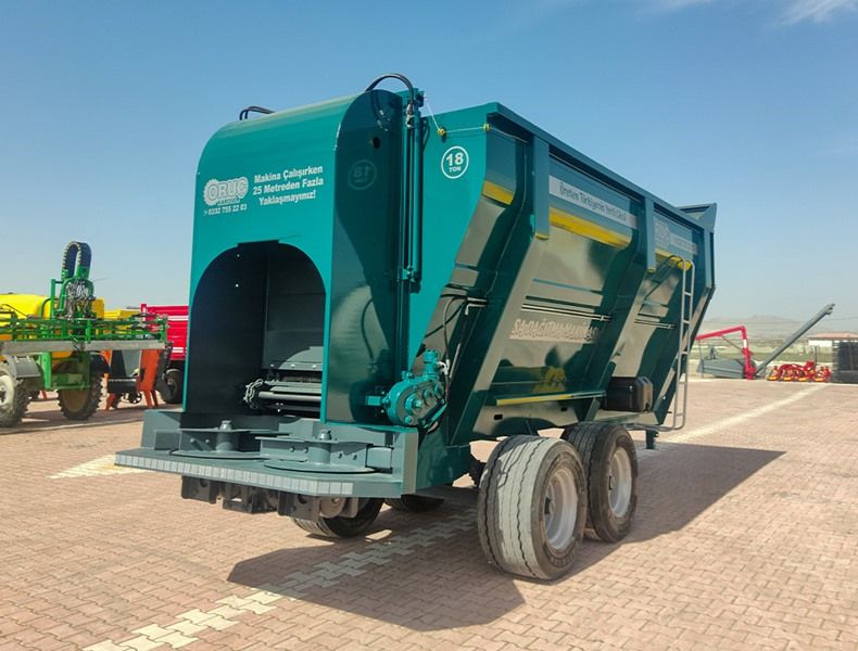 ORCKGD-18 Тороразпръскващo ремарке за оборски тор thumbnail 3