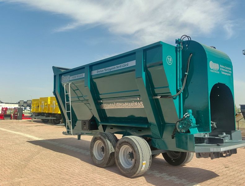 ORCKGD-18 Тороразпръскващo ремарке за оборски тор thumbnail 4