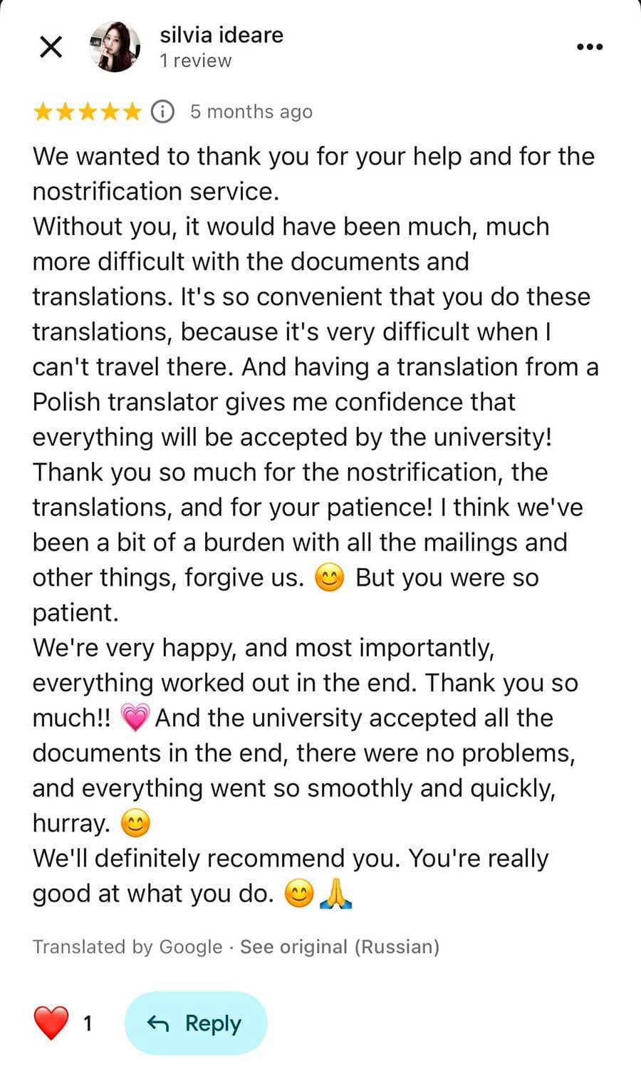 Student feedback 🇷🇴