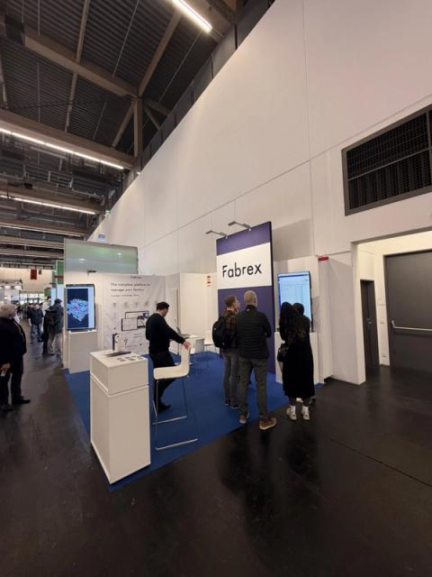 Foto des Messestands