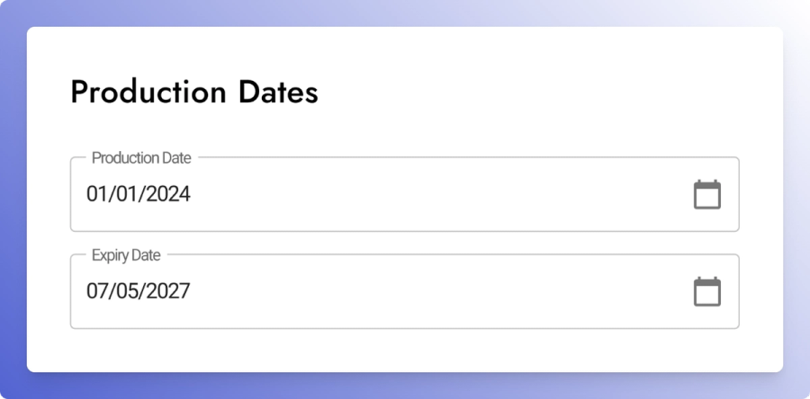 Shelf Life and Expiration Tracking