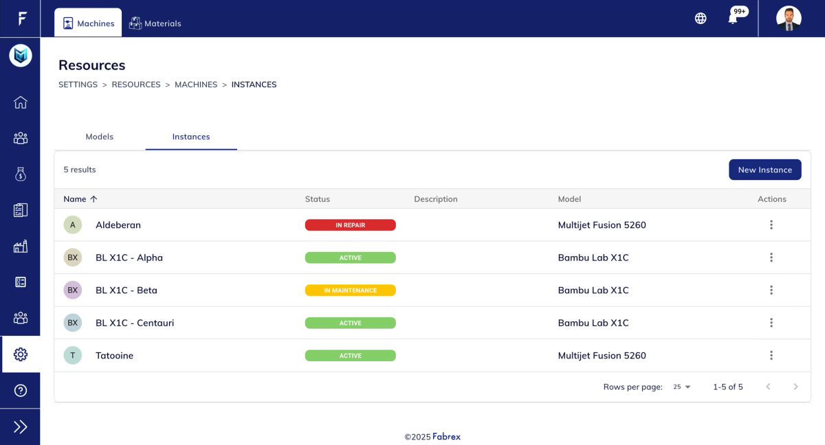 Crear MJF PA12 como Categoría Proceso