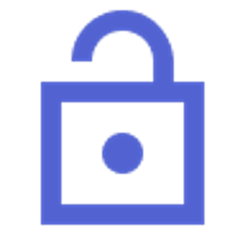 Lock open icon